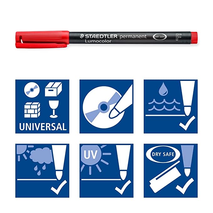 Staedtler Lumocolor Permanent Sets (0.6mm)