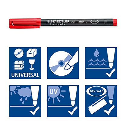 Staedtler Lumocolor Permanent Sets (0.6mm)