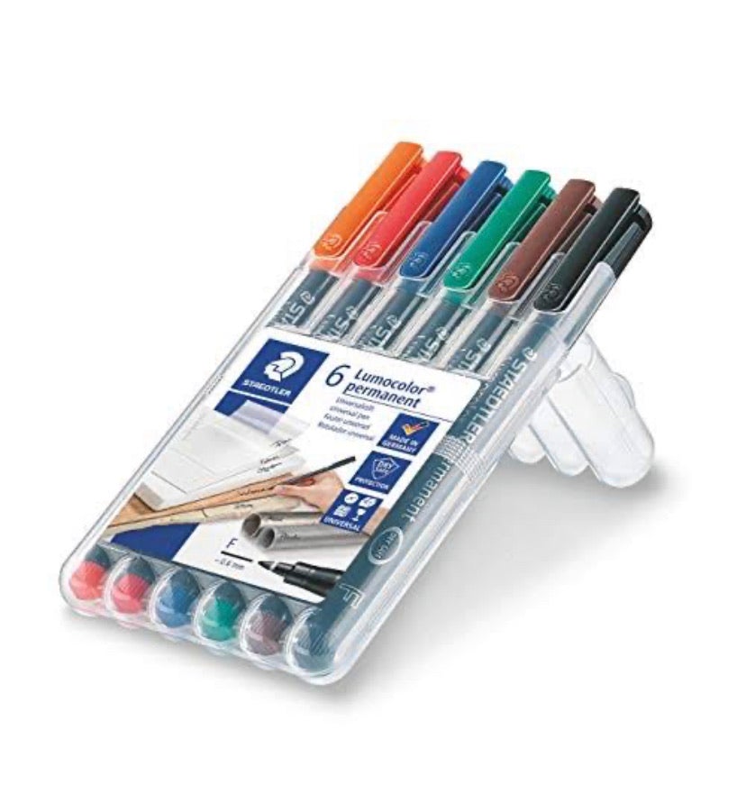 Staedtler Lumocolor Permanent Sets (0.6mm)