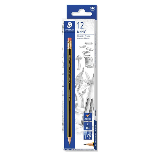Staedtler Noris 2HB Pencils Pack Of 12
