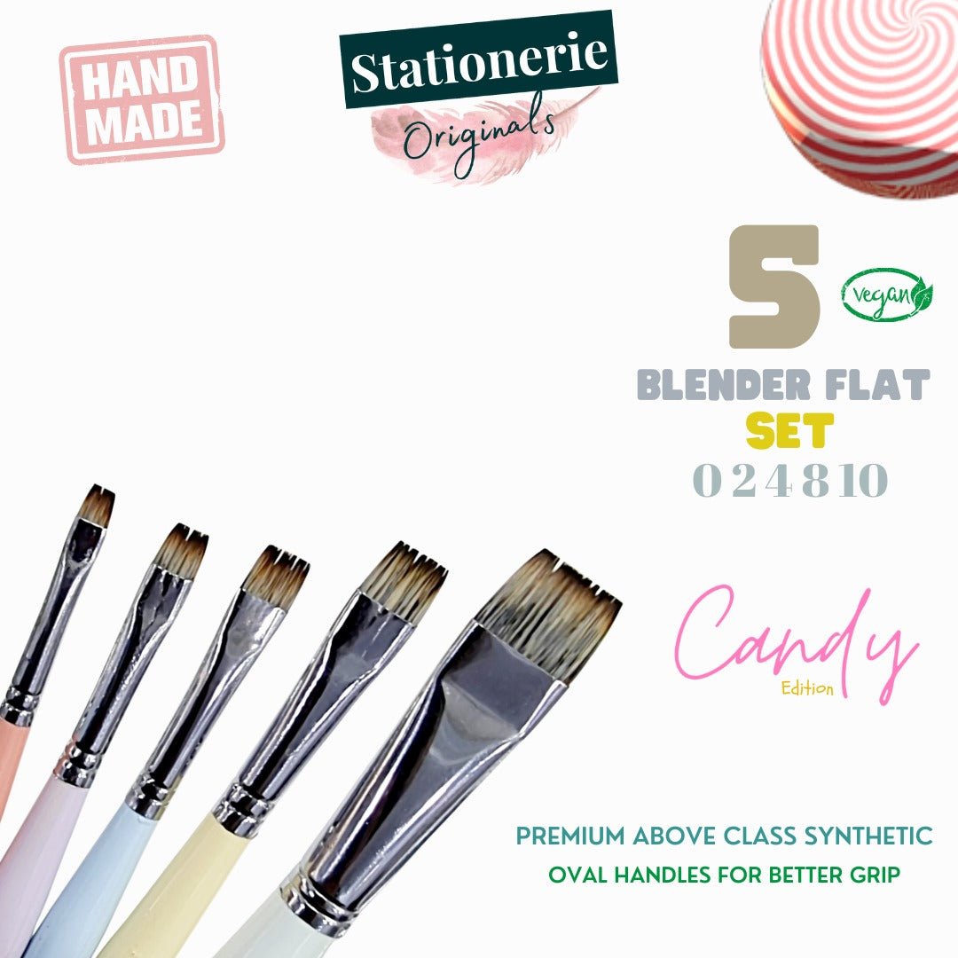 Stationerie Candy Blender Brush Set of 5