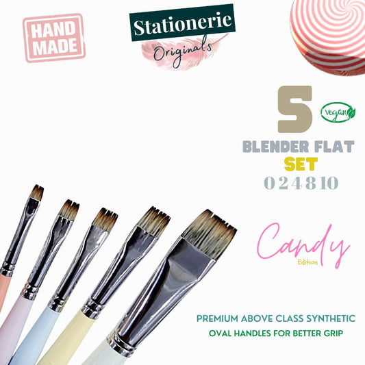 Stationerie Candy Blender Brush Set of 5
