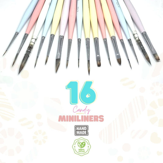 Stationerie Candy Miniliners Brush Set of 16