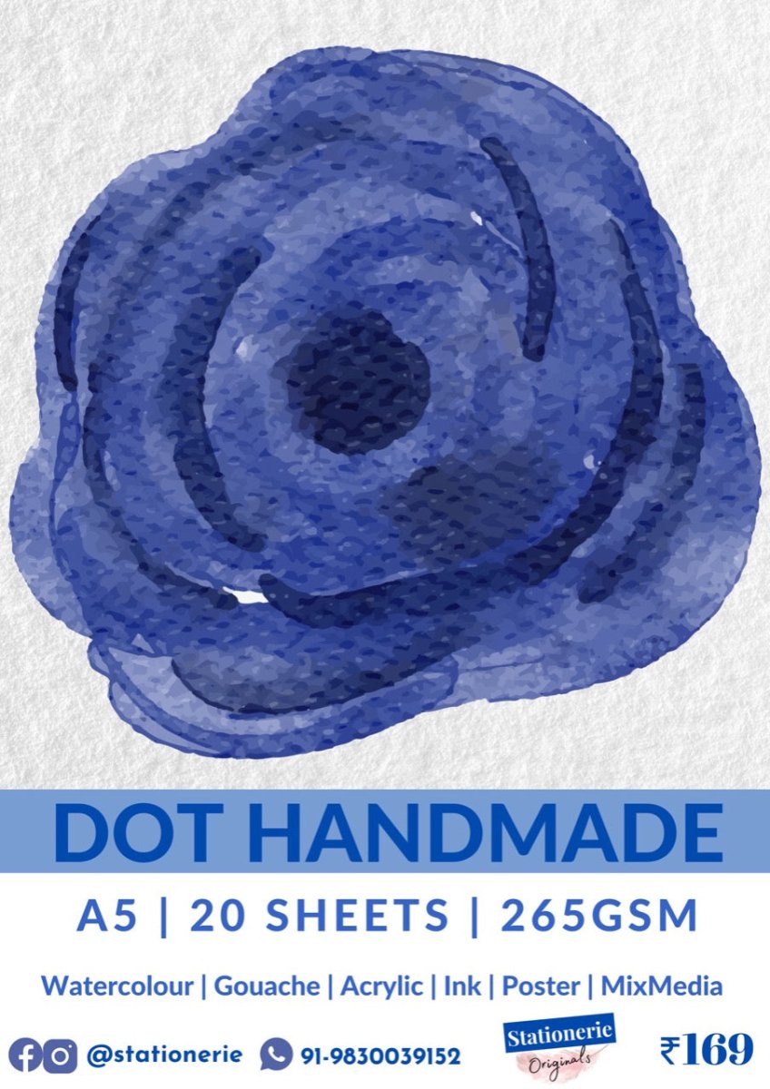 Stationerie Dot Handmade 265gsm 20 Sheets