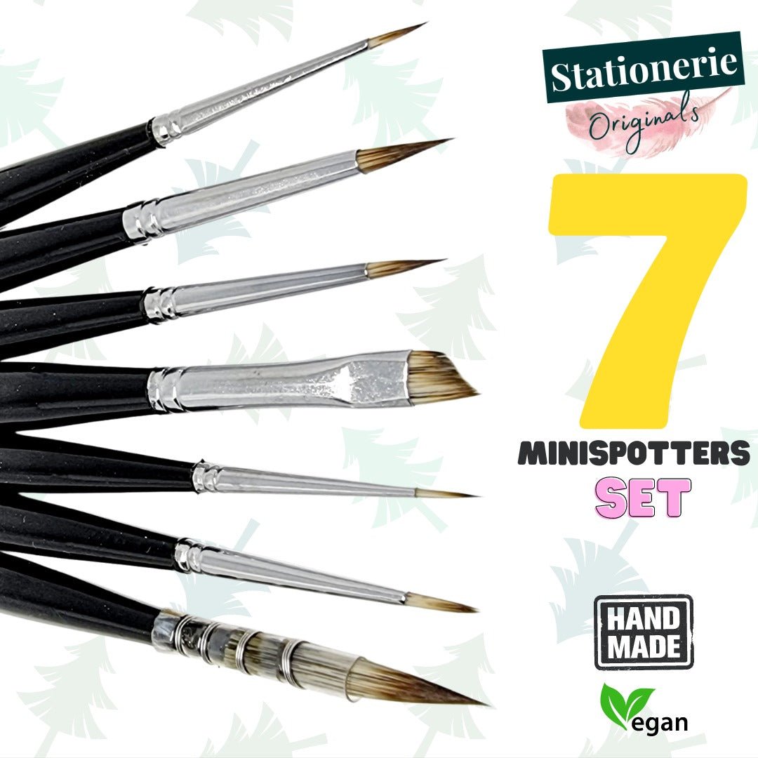 Stationerie Minispotter Brush Set of 7