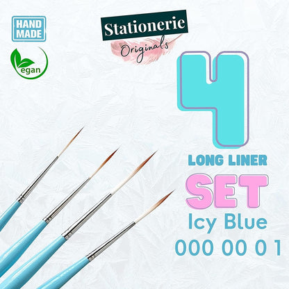 Stationerie Signature Long Liner Brush Set
