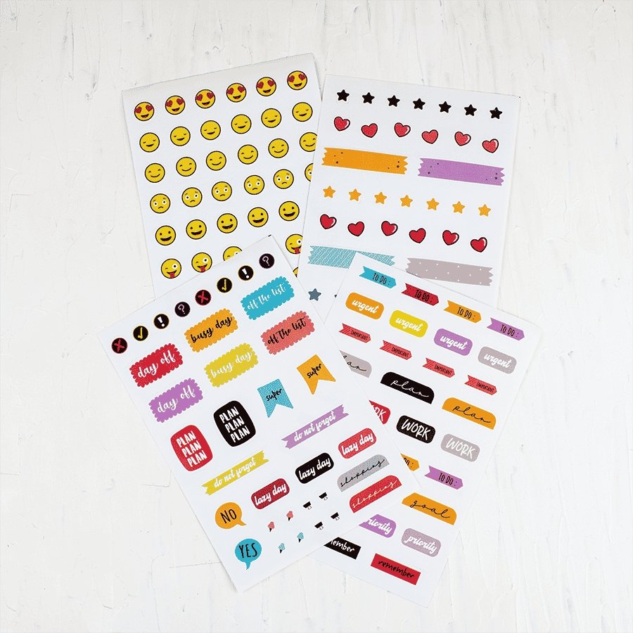 Stickers Pack Of 4