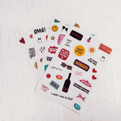 Stickers Pack Of 4