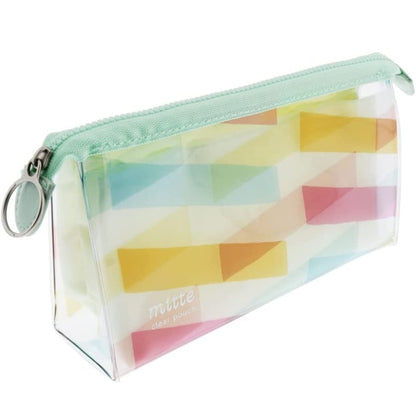 Sun Star Clear Colorful Pencil Pouch