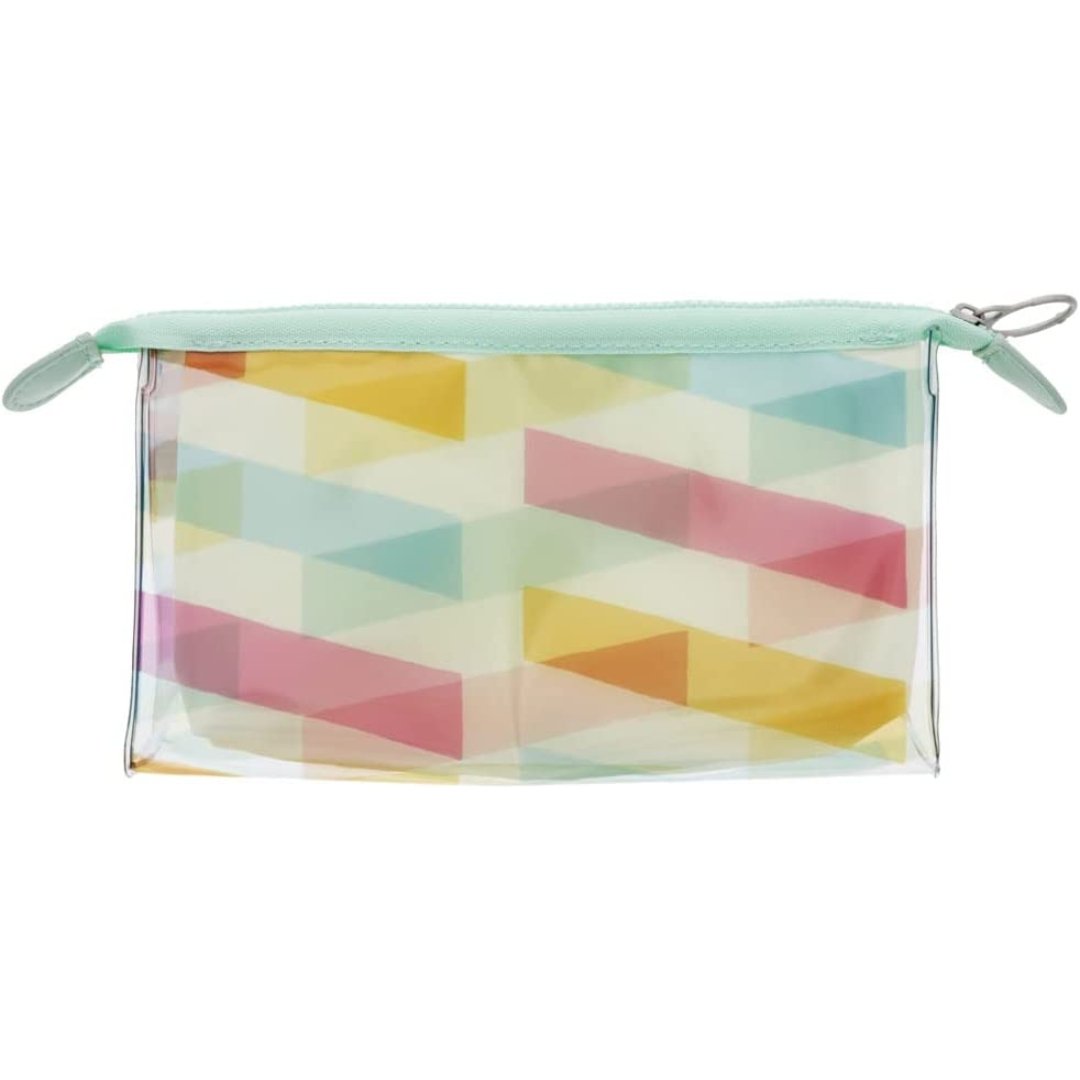 Sun Star Clear Colorful Pencil Pouch