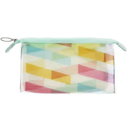 Sun Star Clear Colorful Pencil Pouch