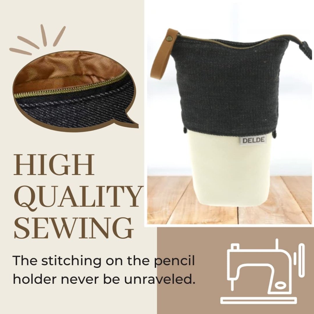 Sun Star Delde Denim Outfit Pen Case