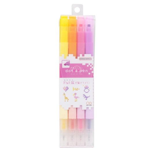 Sun Star Dot Square Pen Pack Of 4