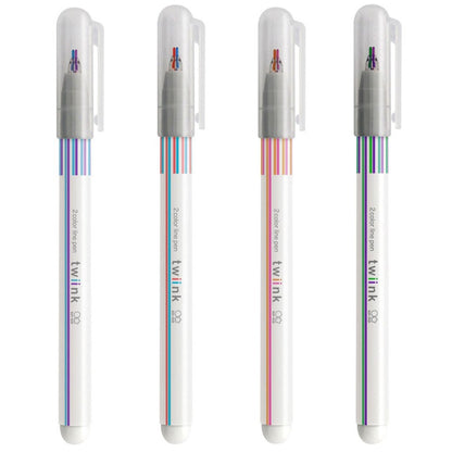 Sun Star Double Color Pens-Set Of 4