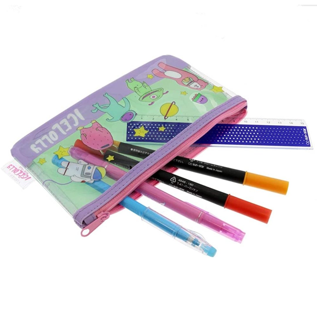 Sun Star Icelolly Flat Pen Case