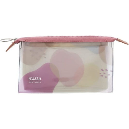 Sun Star Mitten Stylish Clear Pouch