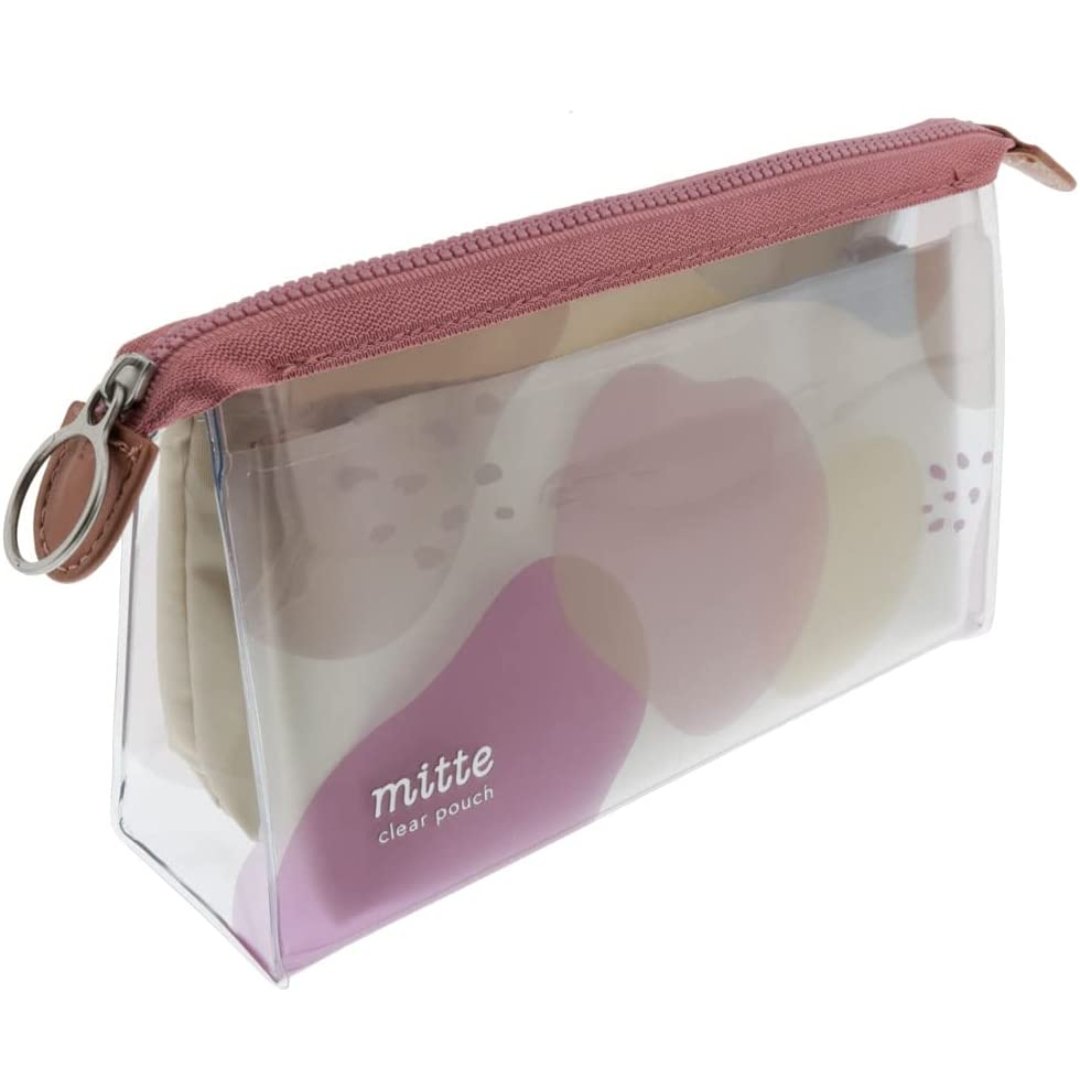 Sun Star Mitten Stylish Clear Pouch