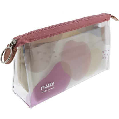 Sun Star Mitten Stylish Clear Pouch