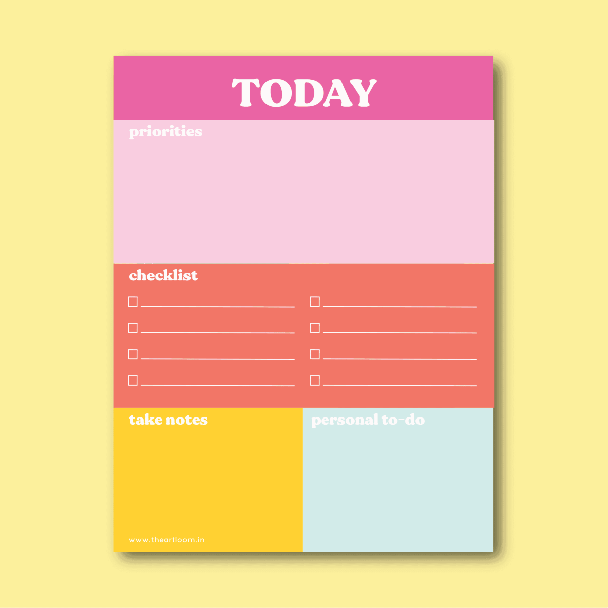Sunset A5 Daily Planner