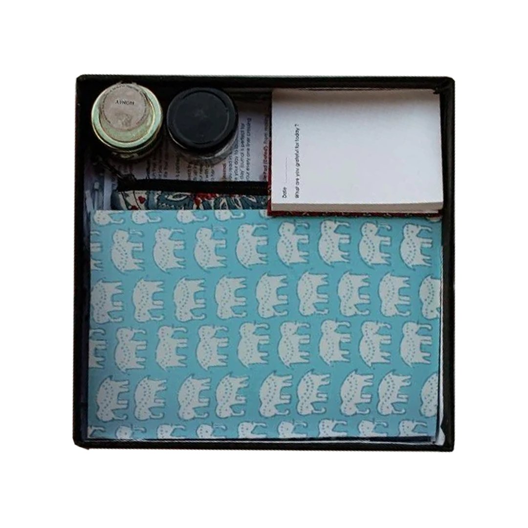 Sustainable Gratitude Hamper by Ekatra - Blue Elephant motif