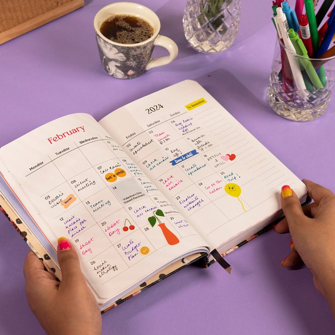 The Art Loom 2024 Annual Planner | Fresh Start