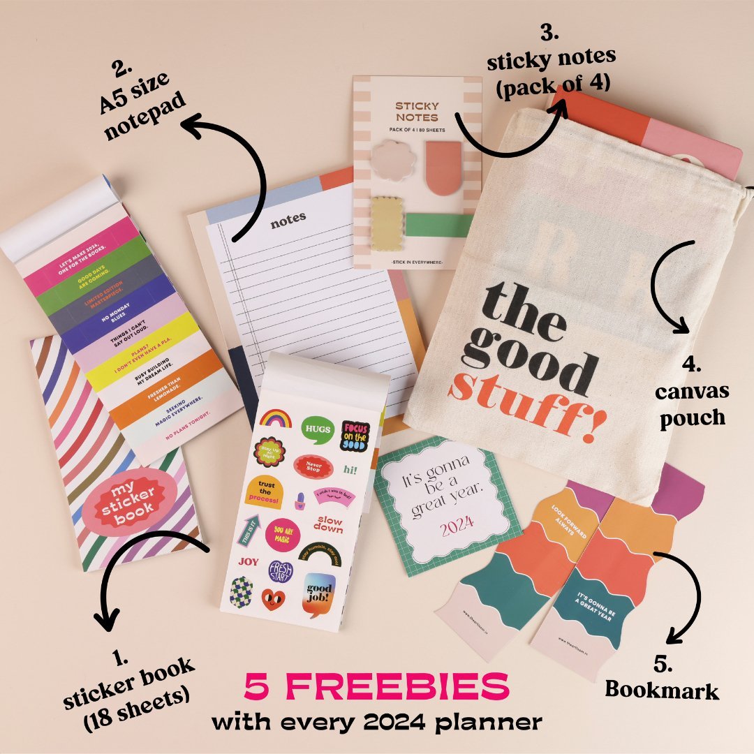 The Art Loom 2024 Annual Planner | Fresh Start