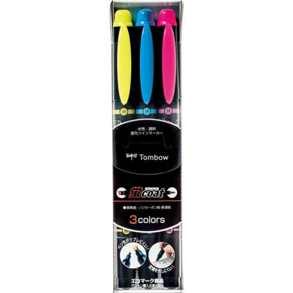Tombow EDGE Dual Tip Highlighter, Set of 3