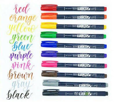 Tombow Fudenosuke Brush Pen
