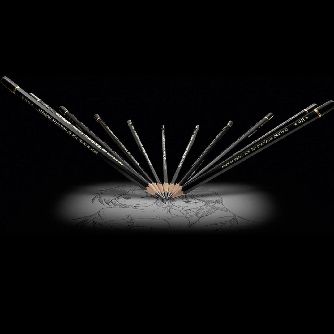 Tombow MONO 100 Drawing 12 Assorted Pencils