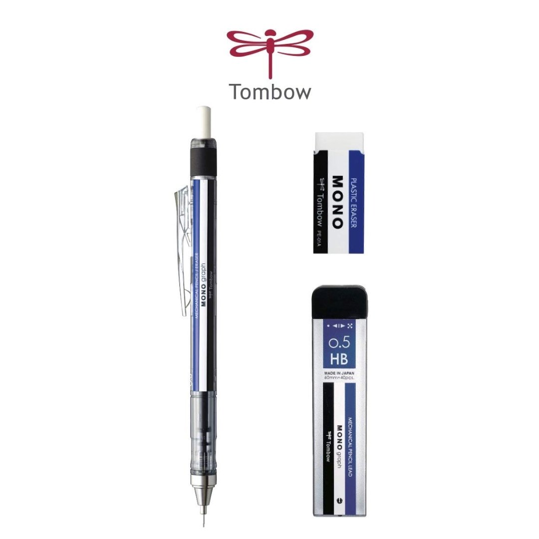 Tombow Mono Graph  0.5mm HB Mechanical Pencil