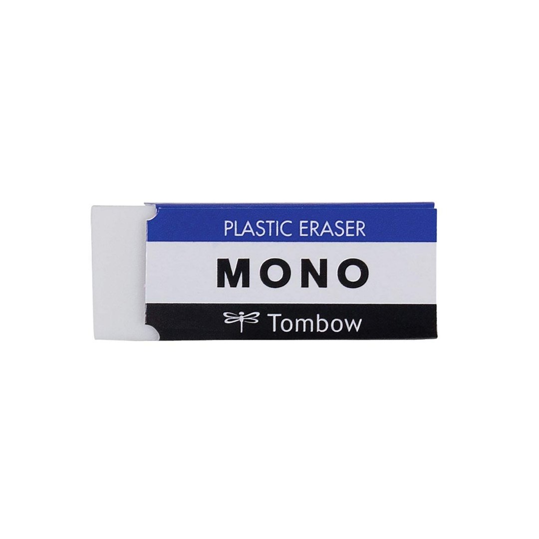 Tombow Mono Plastic Eraser Medium (Pack of 2)