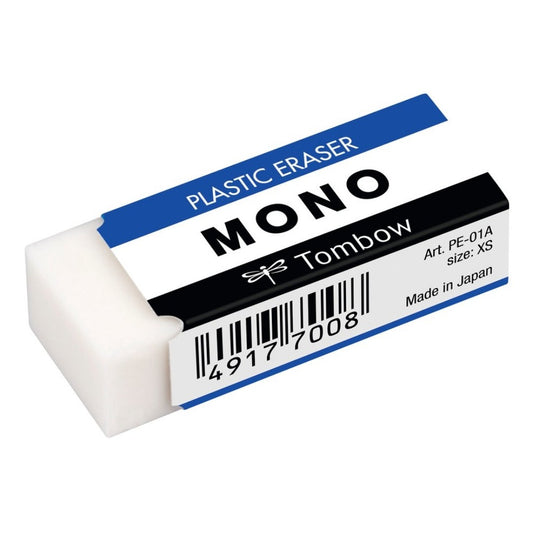 Tombow Mono Plastic Eraser Small (Pack of 4)