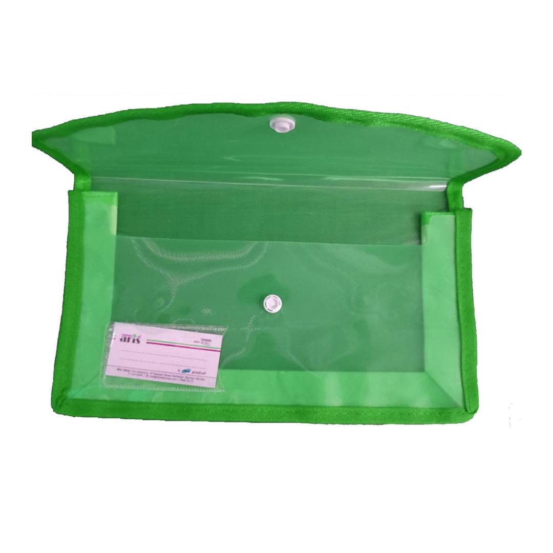 Trio Aris Button Pouch Document Holder