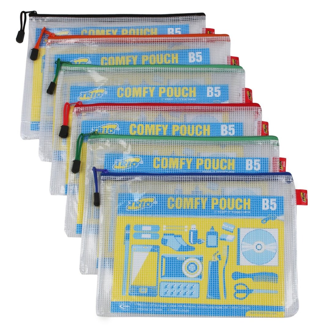 Trio Comfy Zip Pouch B5
