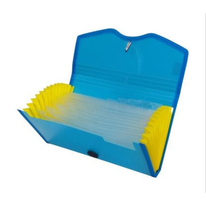 Trio Hard Binding Elastic Expanding Cheque File