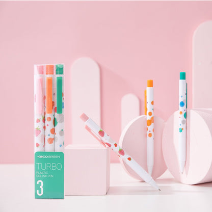 TURBO Gel Pen - Pack of 3 - Black Ink