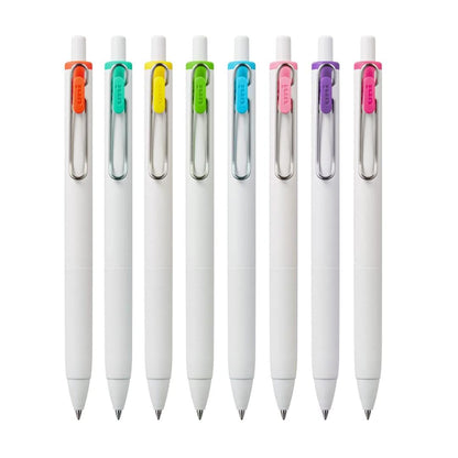 Uni-Ball One Gel Ink Color Pens-Pack Of 8