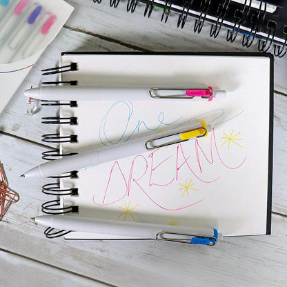 Uni-Ball One Gel Ink Color Pens-Pack Of 8