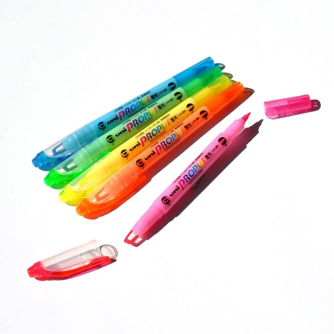 Uni Propus Window Double Sided Highlighters