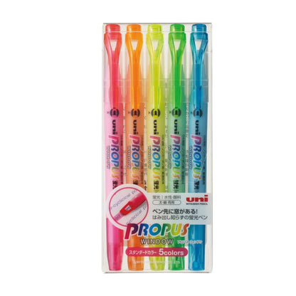 Uni Propus Window Double Sided Highlighters