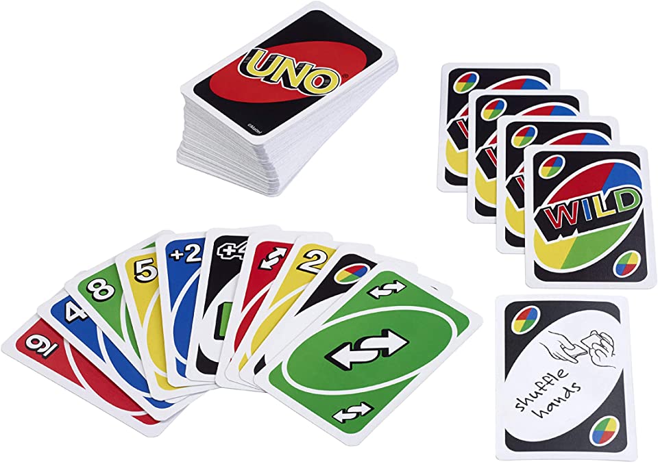 Uno Playing Card Game