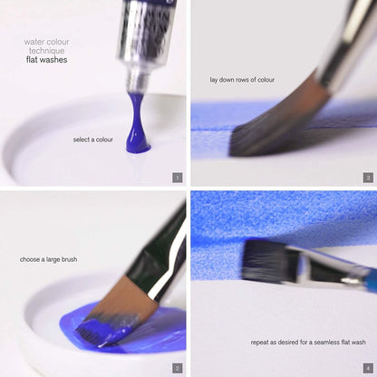 Winsor & Newton Cotman Water Colours Pocket Plus - Set of 12 Half Pans