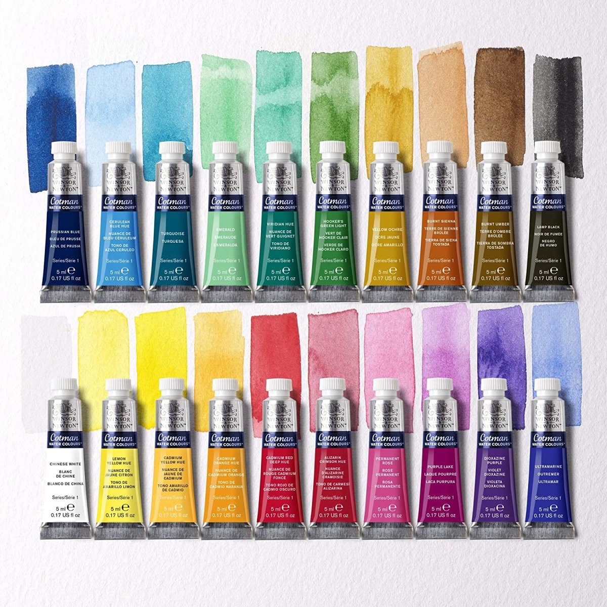 Winsor & Newton Cotman Water Colours (Set Of 20)