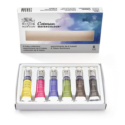 Winsor & Newton Cotman Water Colours  (Set of 6 Tubes)