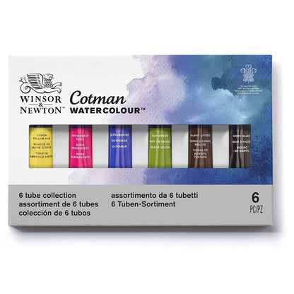 Winsor & Newton Cotman Water Colours  (Set of 6 Tubes)