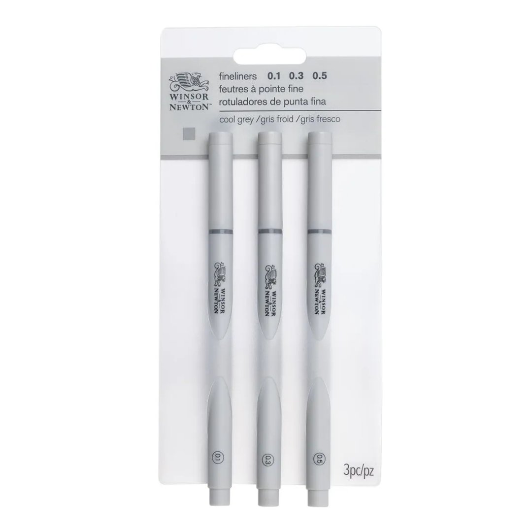 Winsor & Newton Fineliners set of 3