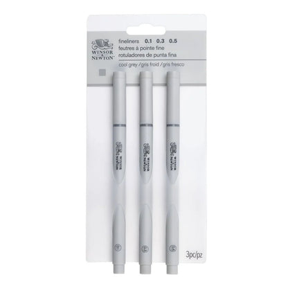 Winsor & Newton Fineliners set of 3