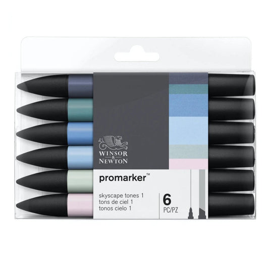 Winsor & Newton Promarker set of 6