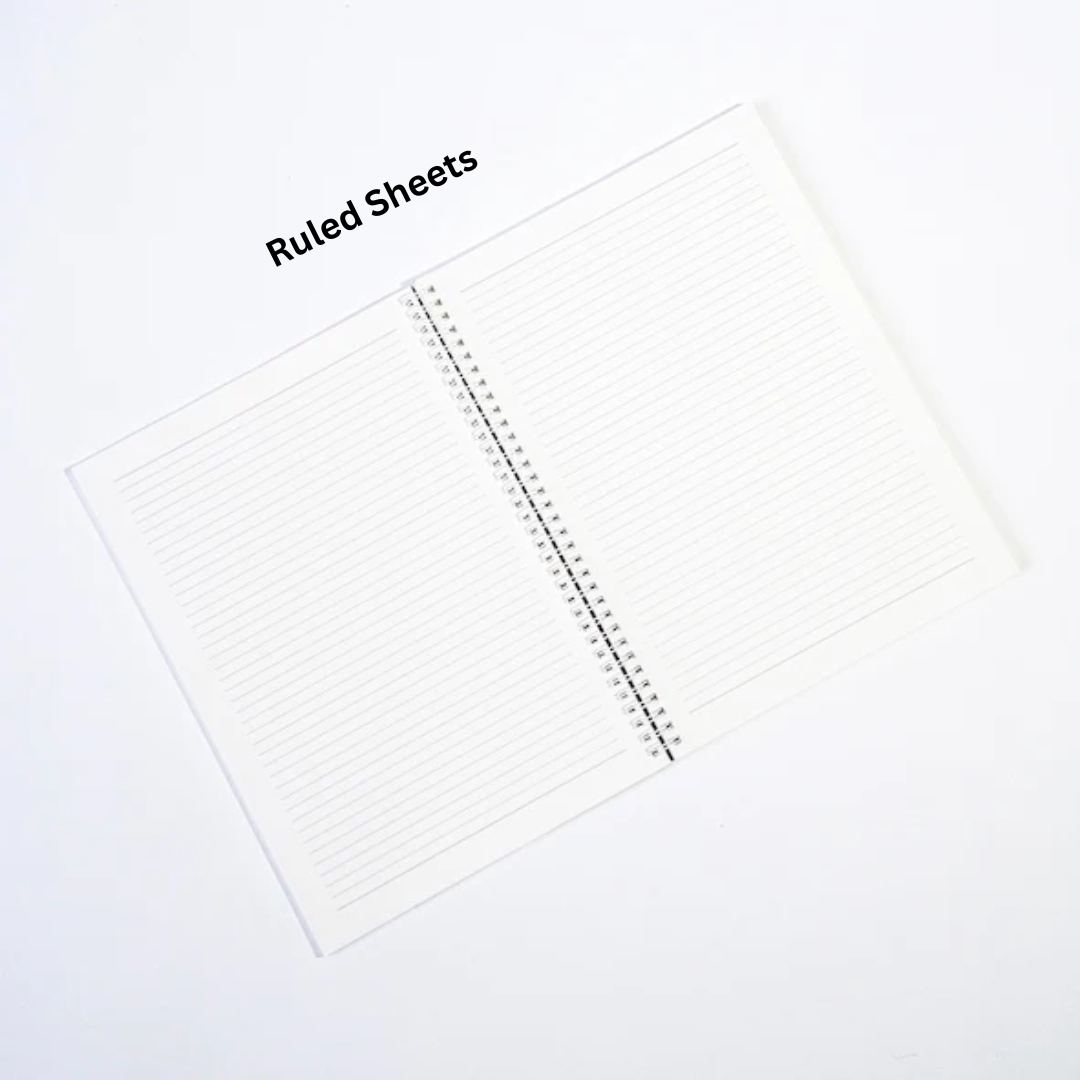 XI Eleven Wiro Bound Notebook-A4