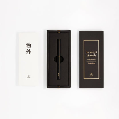 Ystudio Classic Revolve Black Rollerball Pen